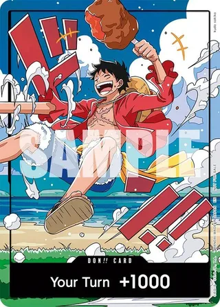 DON!! Card (World United) (Luffy) #don-card-world-united-luffy · One Piece Promotion Cards One Piece card