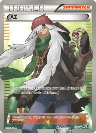 AZ #117 · Phantom Forces Pokémon card