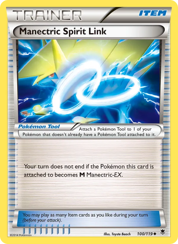 Manectric Spirit Link full card art