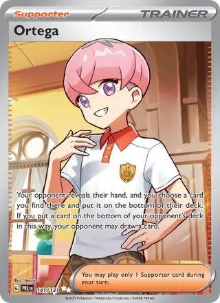 Ortega #141 · Prismatic Evolutions Pokémon card