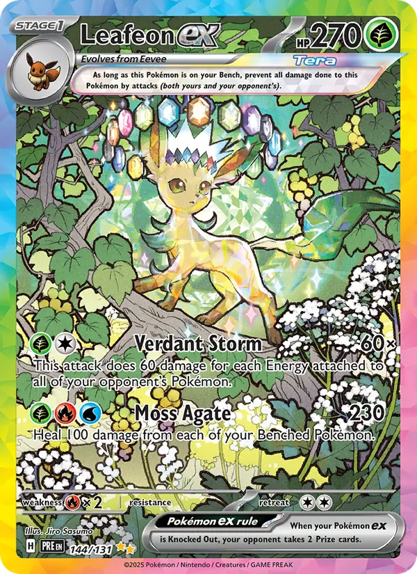 Leafeon ex full card art