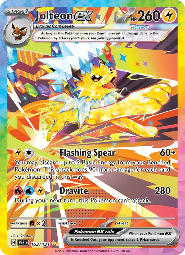 Jolteon ex full card art