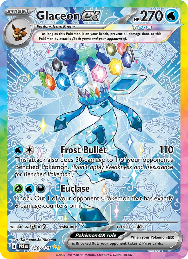 Glaceon ex full card art