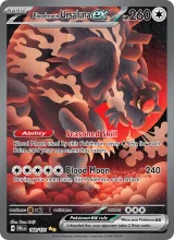 Bloodmoon Ursaluna ex #168/131 · Prismatic Evolutions Pokémon card