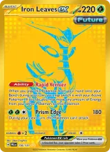 Iron Leaves ex · Prismatic Evolutions Pokémon card