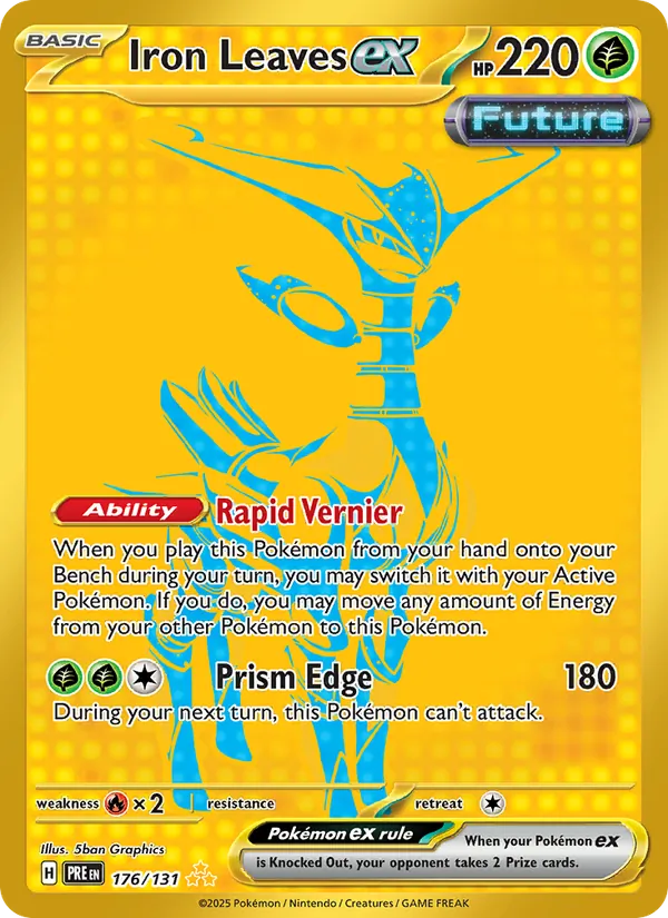 Iron Leaves ex full card art