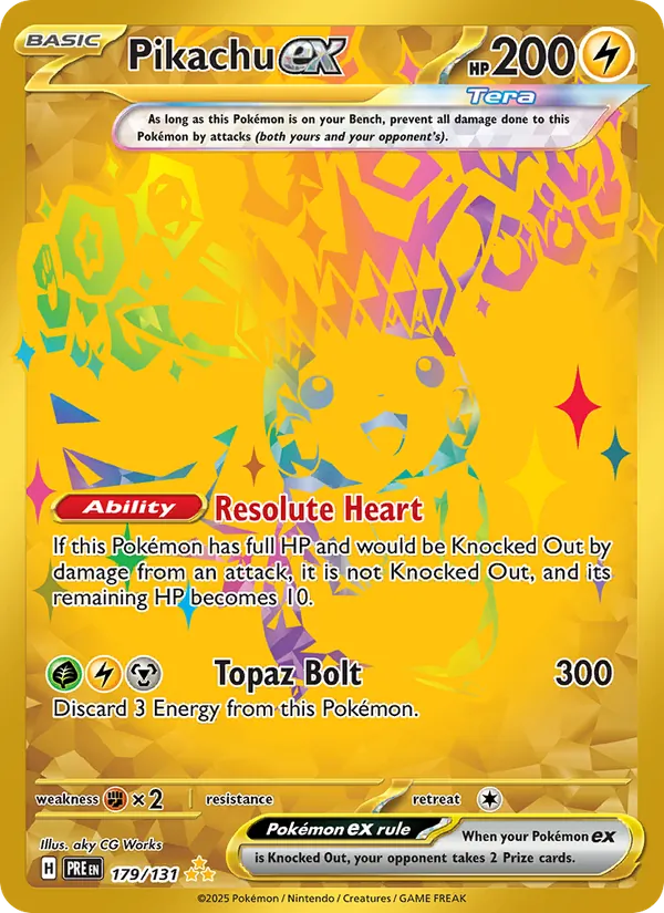 Pikachu ex full card art