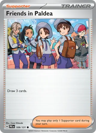 Friends in Paldea #109 · Prismatic Evolutions Pokémon card
