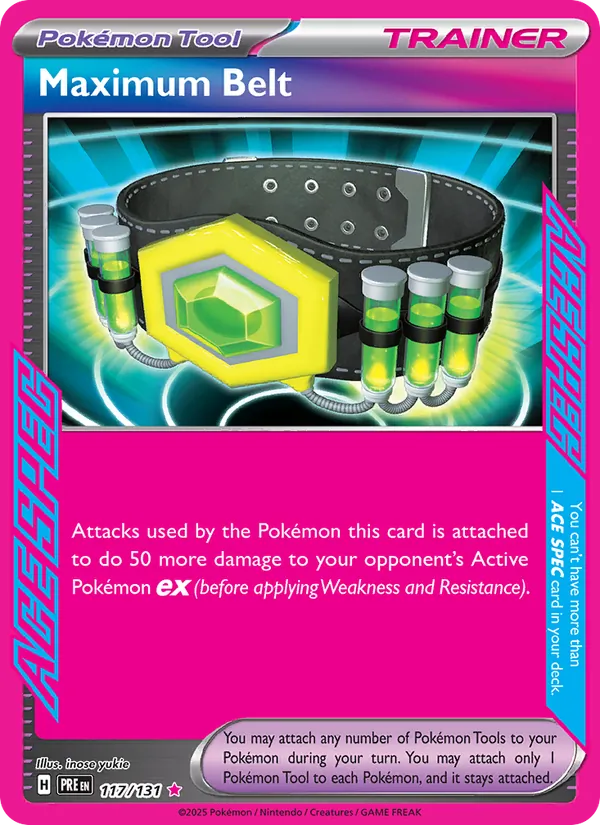 Maximum Belt full card art