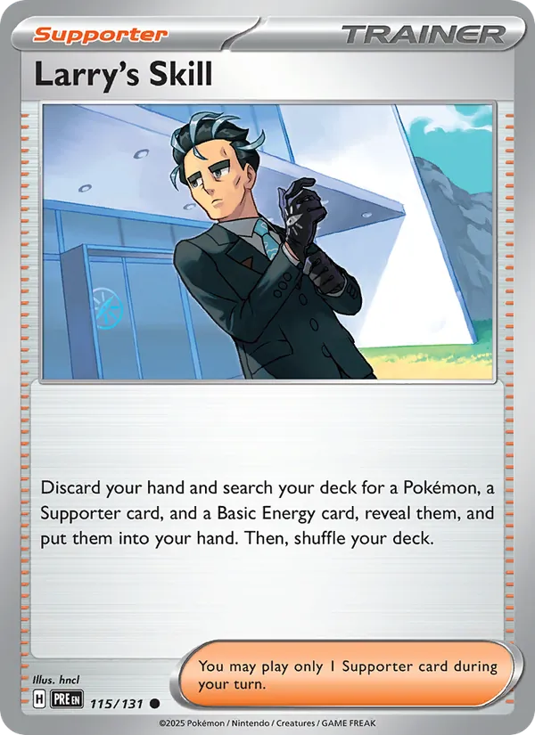 Larry's Skill full card art