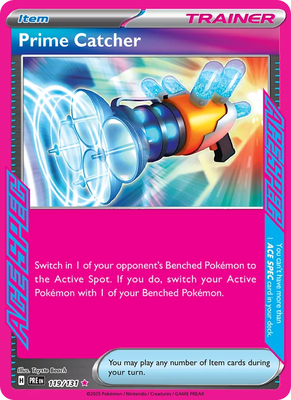 Prime Catcher full card art