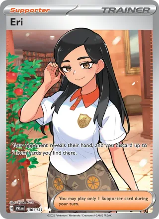 Eri #136 · Prismatic Evolutions Pokémon card
