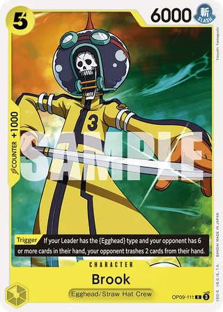 Brook #OP09-111 · Emperors in the New World One Piece card