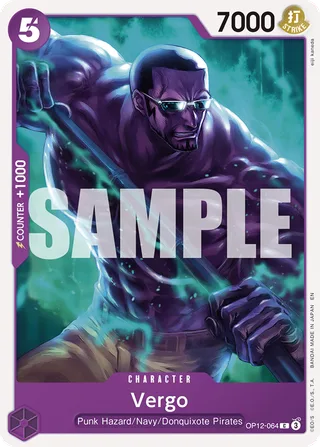 Vergo #OP12-064 · Legacy of the Master One Piece card