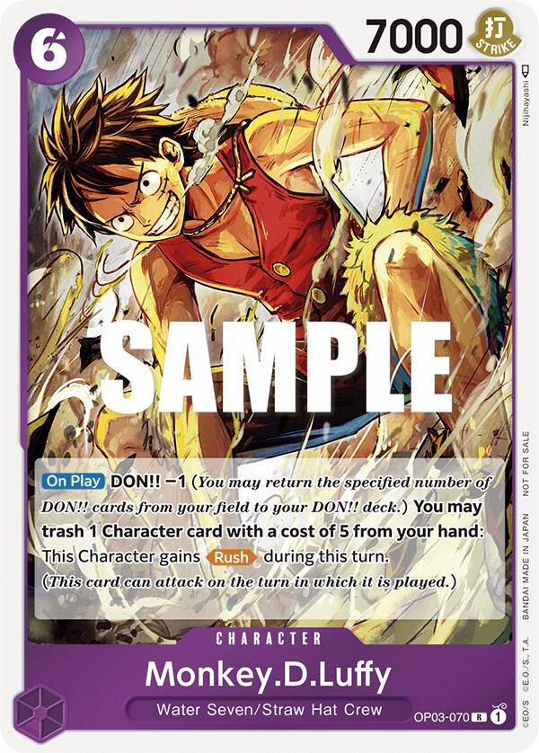 Monkey.D.Luffy (Dash Pack) full card art