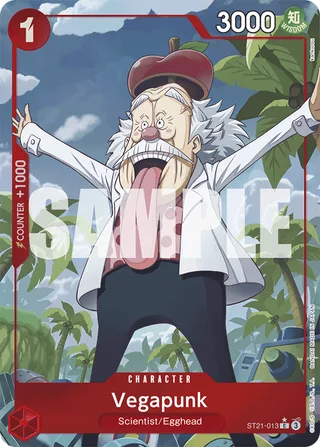 Vegapunk (Parallel) #ST21-013-parallel · ST-21: Starter Deck 21 EX Gear 5 One Piece card