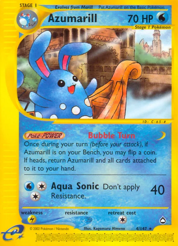 Azumarill full card art