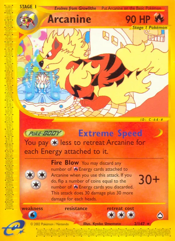 Arcanine full card art