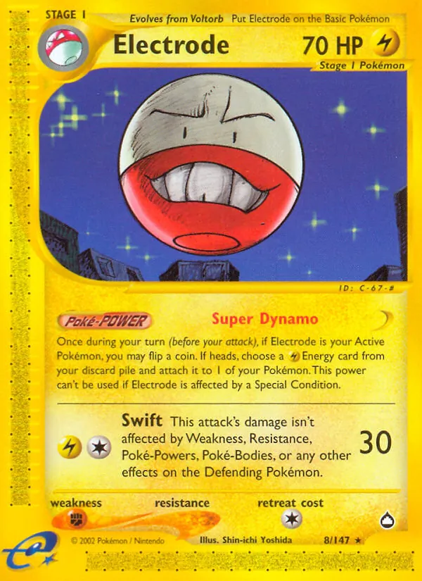 Electrode full card art