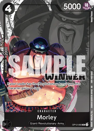Morley (Winner Pack 2026 Vol. 1) #OP12-093-winner-pack-2026-vol-1 · One Piece Promotion Cards One Piece card