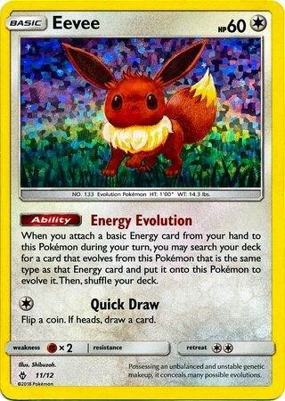 Eevee #11 · McDonald's Collection 2018 Pokémon card