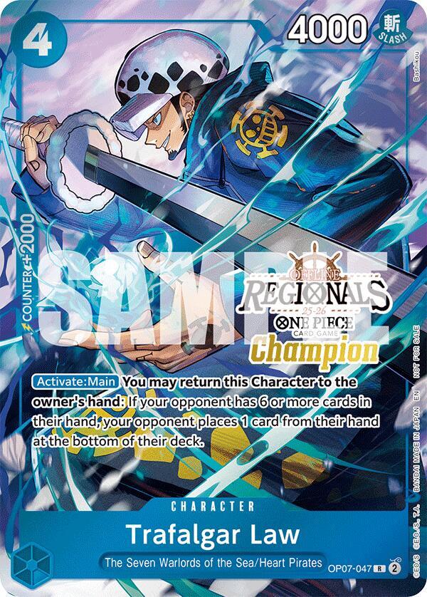 Trafalgar Law (Offline Regional Champion Card Set 2025 Vol.2) full card art