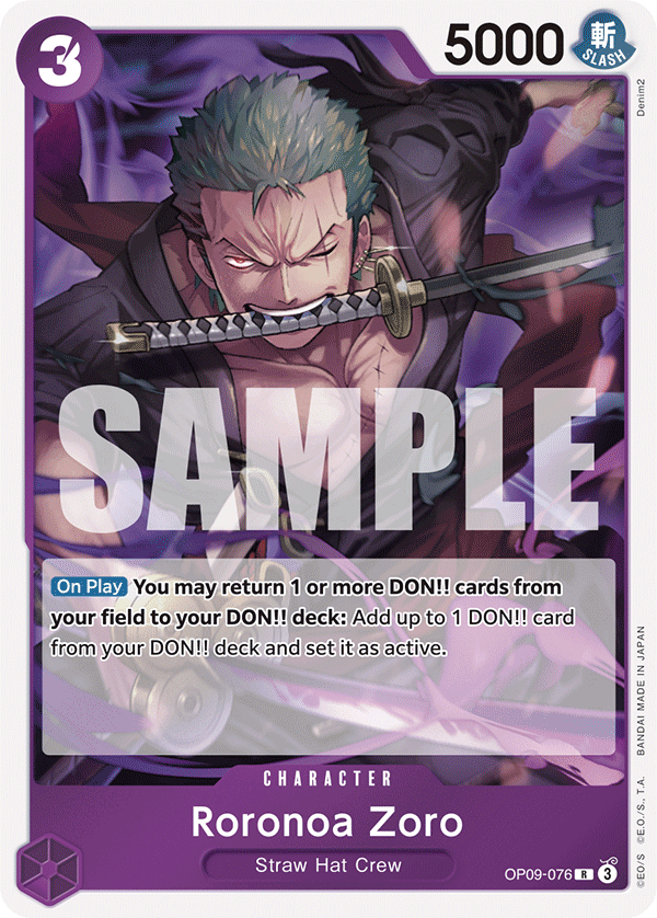 Roronoa Zoro full card art