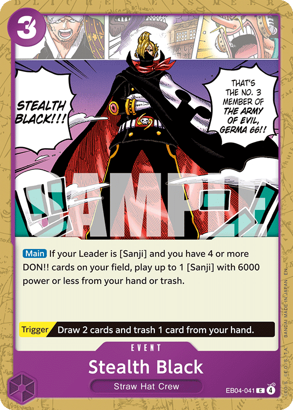 Stealth Black full card art