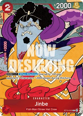 Jinbe (English Version 1st Anniversary Set) #ST10-005-english-version-1st-anniversary-set · One Piece Promotion Cards One Piece card