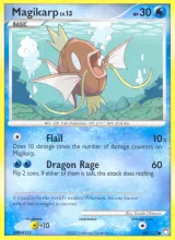 Magikarp · Mysterious Treasures Pokémon card