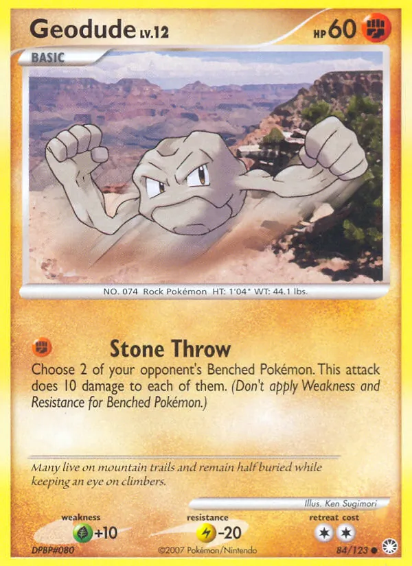 Geodude full card art