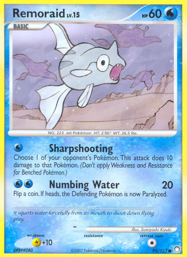 Remoraid full card art