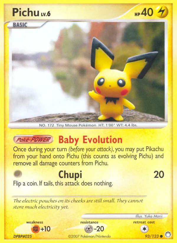 Pichu full card art