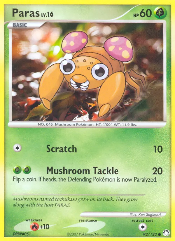 Paras full card art