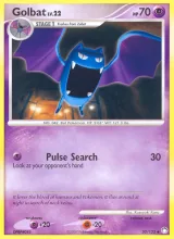 Golbat · Mysterious Treasures Pokémon card