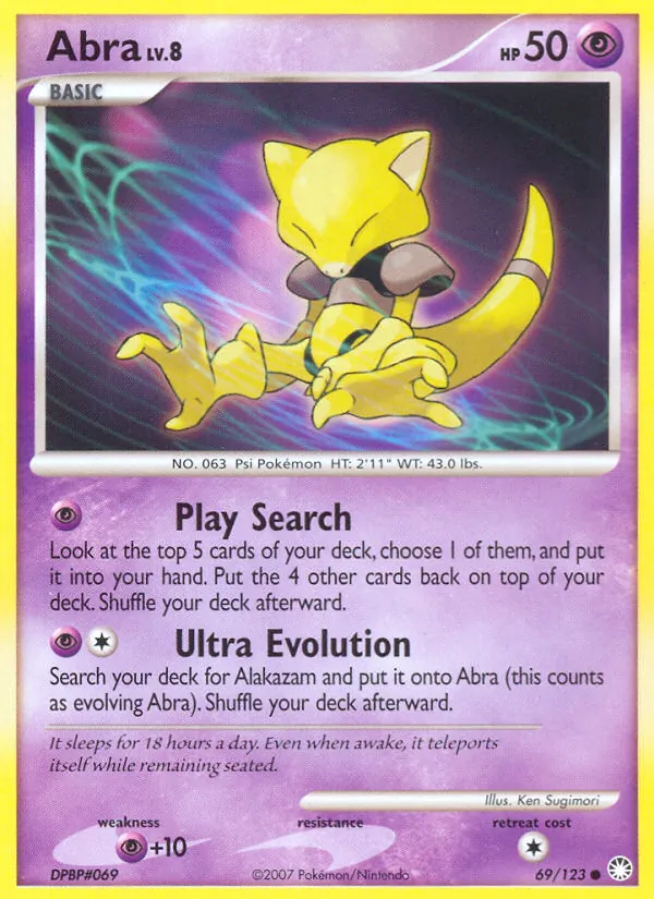 Abra full card art