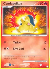 Cyndaquil · Mysterious Treasures Pokémon card
