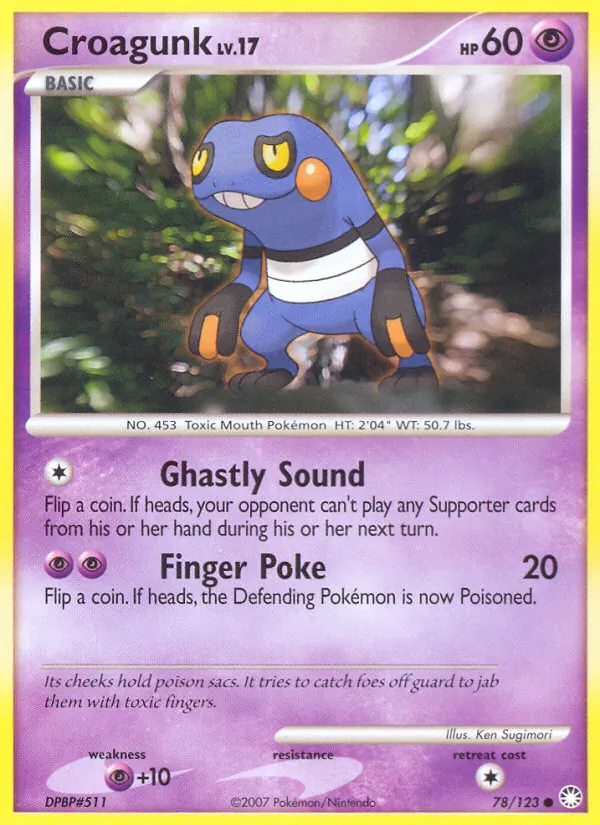 Croagunk full card art
