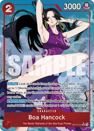 Boa Hancock (Alternate Art) #OP12-014-alternate-art · Legacy of the Master One Piece card