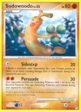 Sudowoodo · Mysterious Treasures Pokémon card