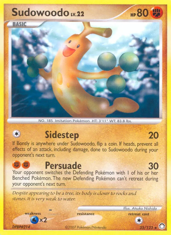 Sudowoodo full card art