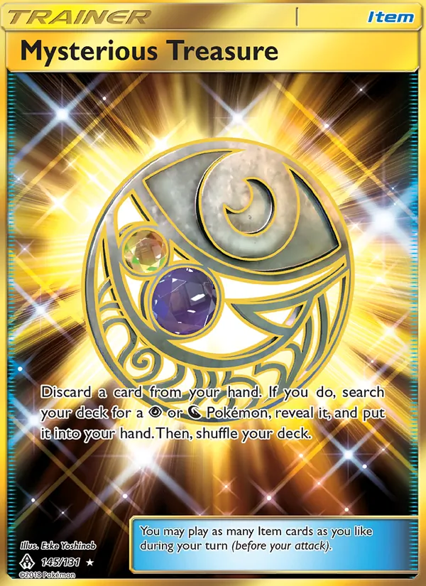 Mysterious Treasure full card art