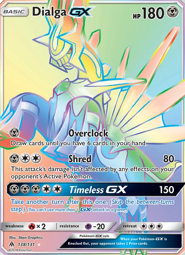 Dialga GX full card art