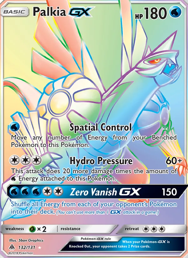 Palkia GX full card art