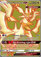 Ultra Necrozma GX · Forbidden Light Pokémon card
