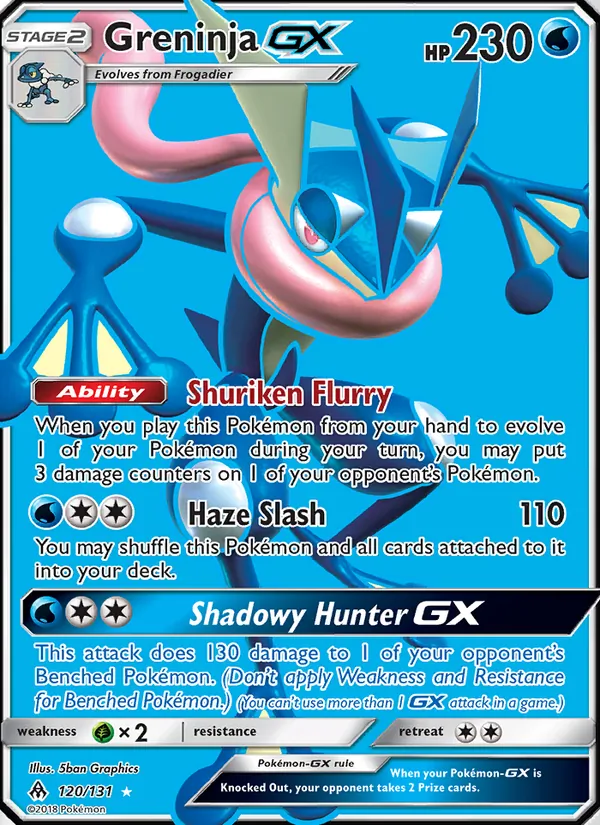Greninja GX full card art