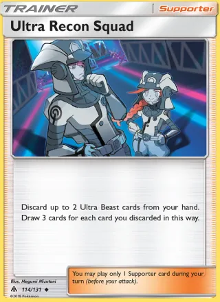 Ultra Recon Squad #114 · Forbidden Light Pokémon card