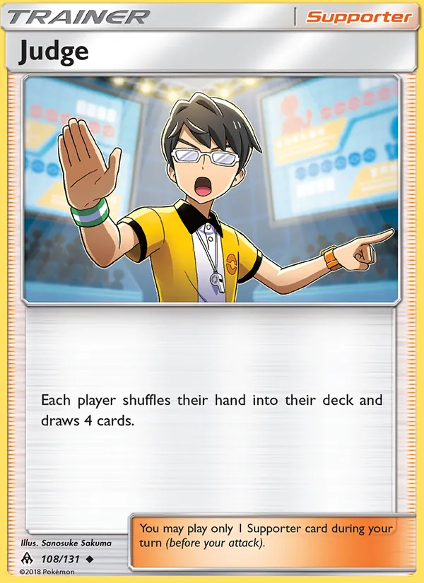 Judge full card art