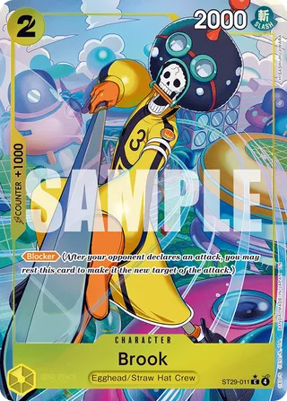 Brook (Full Art) #ST29-011-full-art · ST-29: Starter Deck 29 Egghead One Piece card