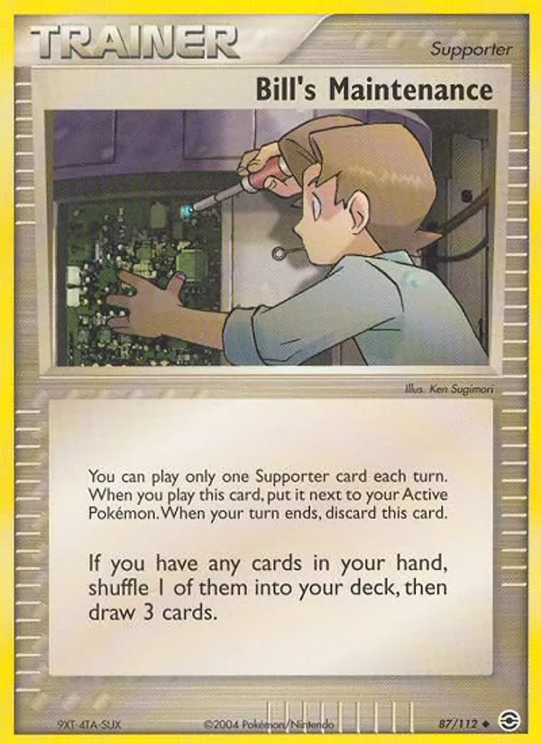 Bill's Maintenance full card art
